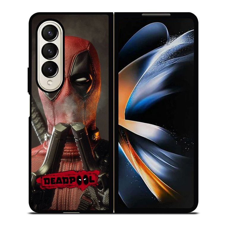 DEADPOLL POTRAIT DOUUBLE PISTOLS Samsung Galaxy Z Fold 4 Case Cover