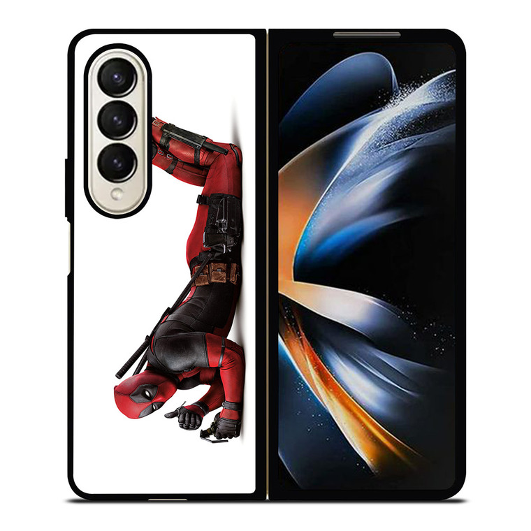 DEADPOOL SUPERHERO WITH A BOM Samsung Galaxy Z Fold 4 Case Cover DEADPOOL SUPERHERO WITH A BOM Samsung Galaxy Z Fold 4 Case Cover