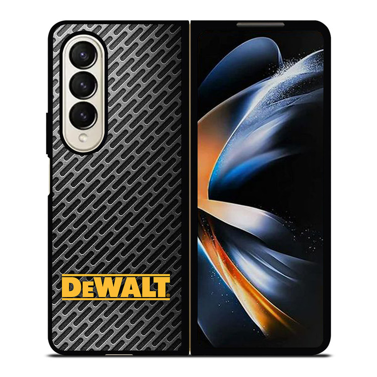 DEWALT LOGO METAL 2 Samsung Galaxy Z Fold 4 Case Cover