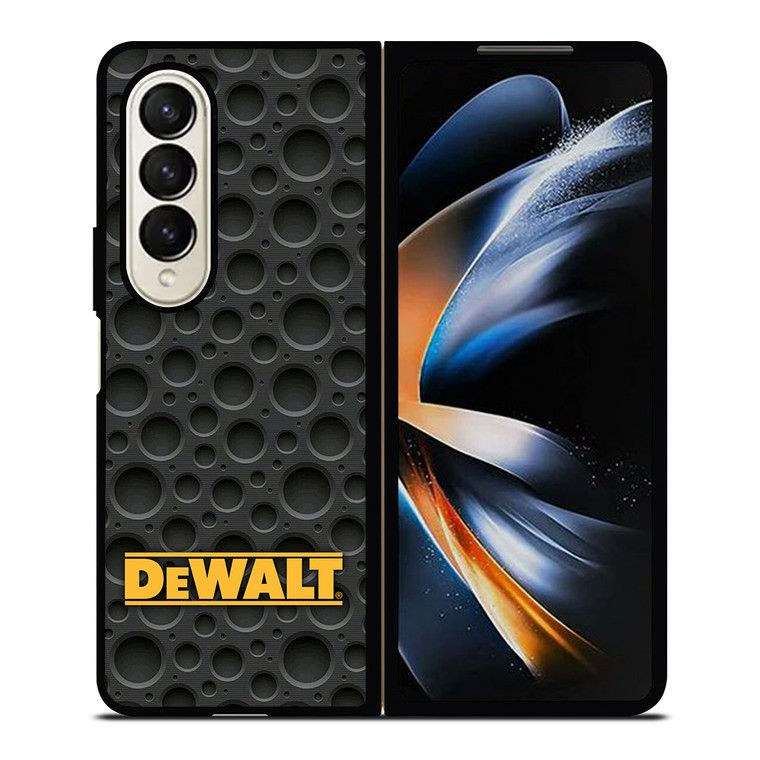 DEWALT LOGO METAL Samsung Galaxy Z Fold 4 Case Cover