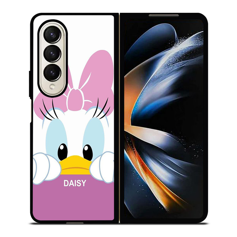 DISNEY CARTOON DAISY DUCK FLAT Samsung Galaxy Z Fold 4 Case Cover