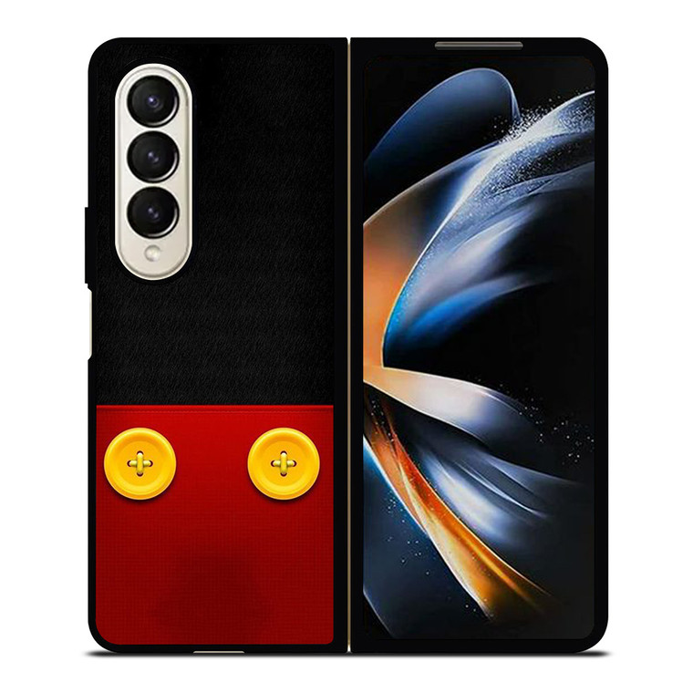 DISNEY MICKEY MOUSE BUTTON Samsung Galaxy Z Fold 4 Case Cover