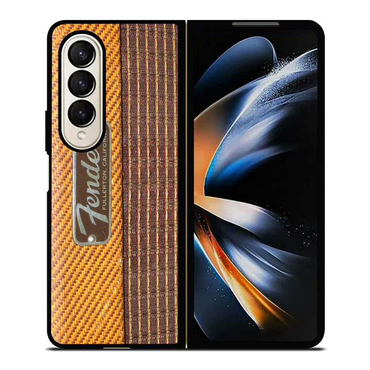 FENDER GUITAR AMPLIFIER 4 Samsung Galaxy Z Fold 4 Case Cover