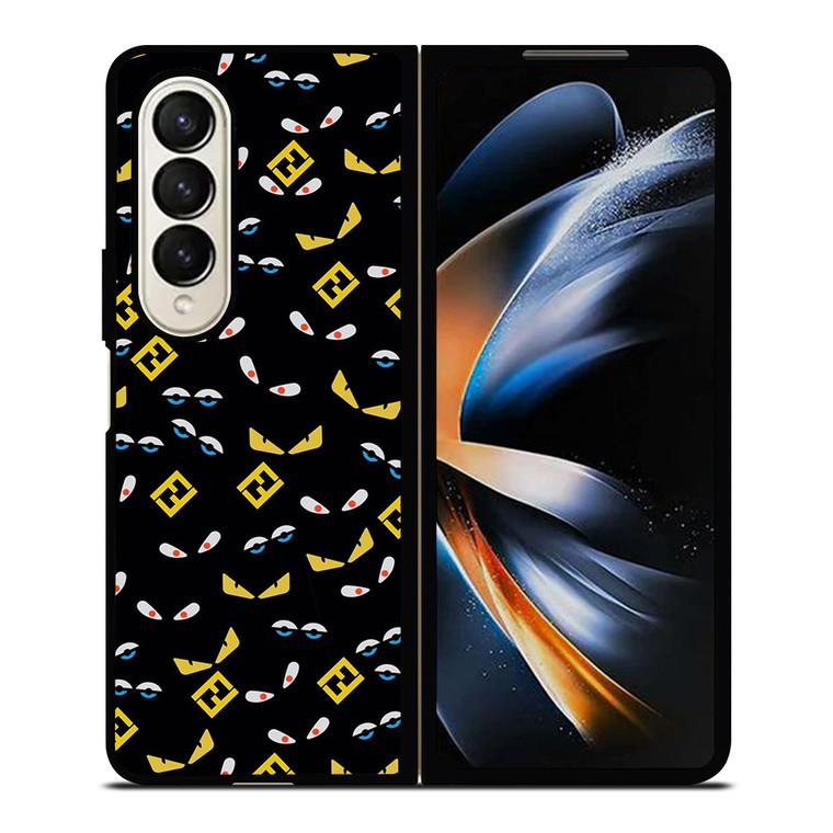 FENDI95EYES MONSTER COLLAGE Samsung Galaxy Z Fold 4 Case Cover