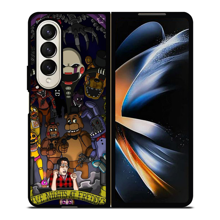 FIVE NIGHTS AT FREDDY'S CARTOON Samsung Galaxy Z Fold 4 Case Cover