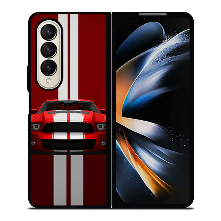 FORD MUSTANG RED Samsung Galaxy Z Fold 4 Case Cover