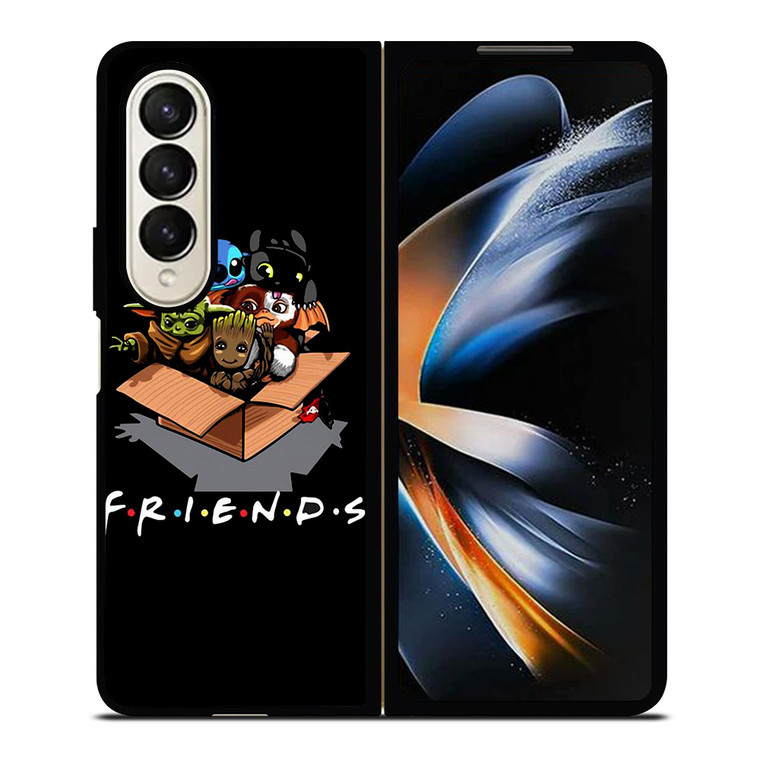 FRIENDS BABY YODA GROOT STITCH TOOTHLESS Samsung Galaxy Z Fold 4 Case Cover FRIENDS BABY YODA GROOT STITCH TOOTHLESS Samsung Galaxy Z Fold 4 Case Cover