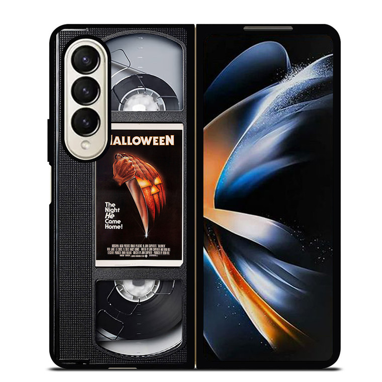 HALLOWEEN VHS TAPE Samsung Galaxy Z Fold 4 Case Cover