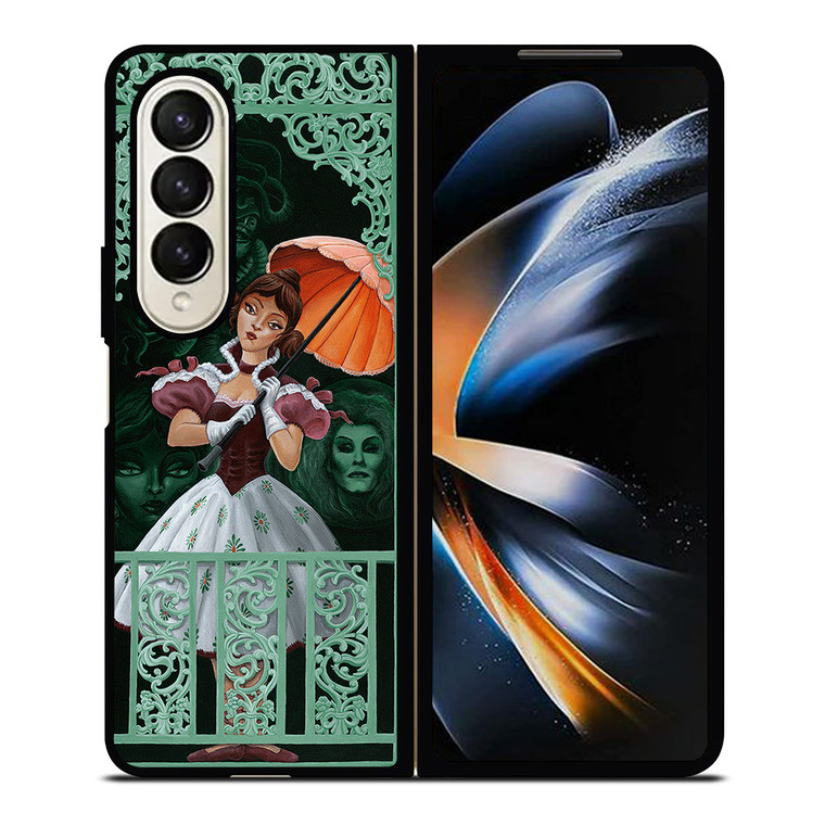 HAUNTED MANSION STRETCHING Samsung Galaxy Z Fold 4 Case Cover