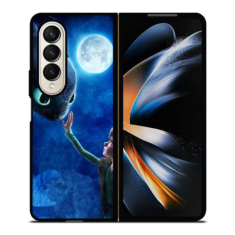 HICCUP TOOTHLESS AND TRAIN YOUR DRAGON Samsung Galaxy Z Fold 4 Case Cover