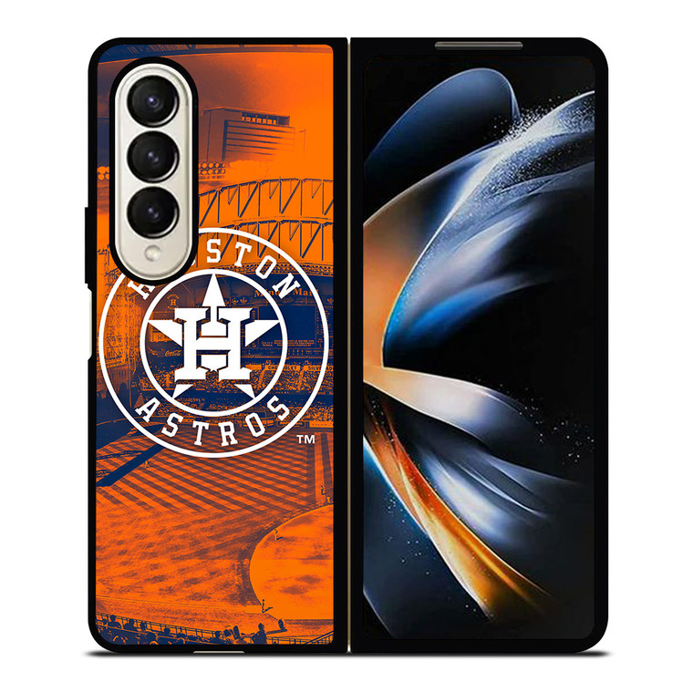 HOUSTON ASTROS MLB 3 Samsung Galaxy Z Fold 4 Case Cover