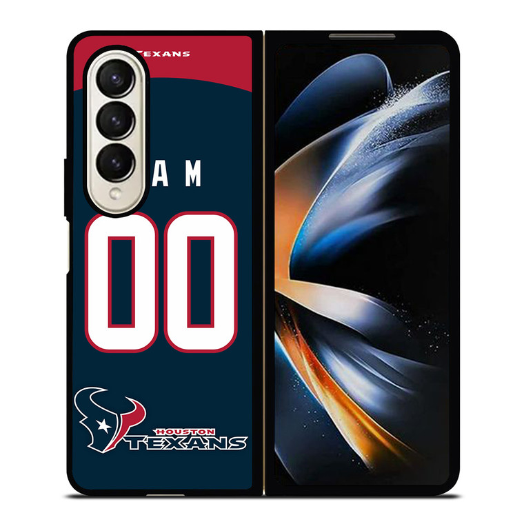 HOUSTON TEXANS SAM Samsung Galaxy Z Fold 4 Case Cover
