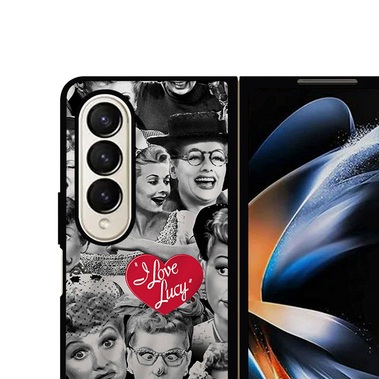 I LOVE LUCY Samsung Galaxy Z Fold 4 Case Cover