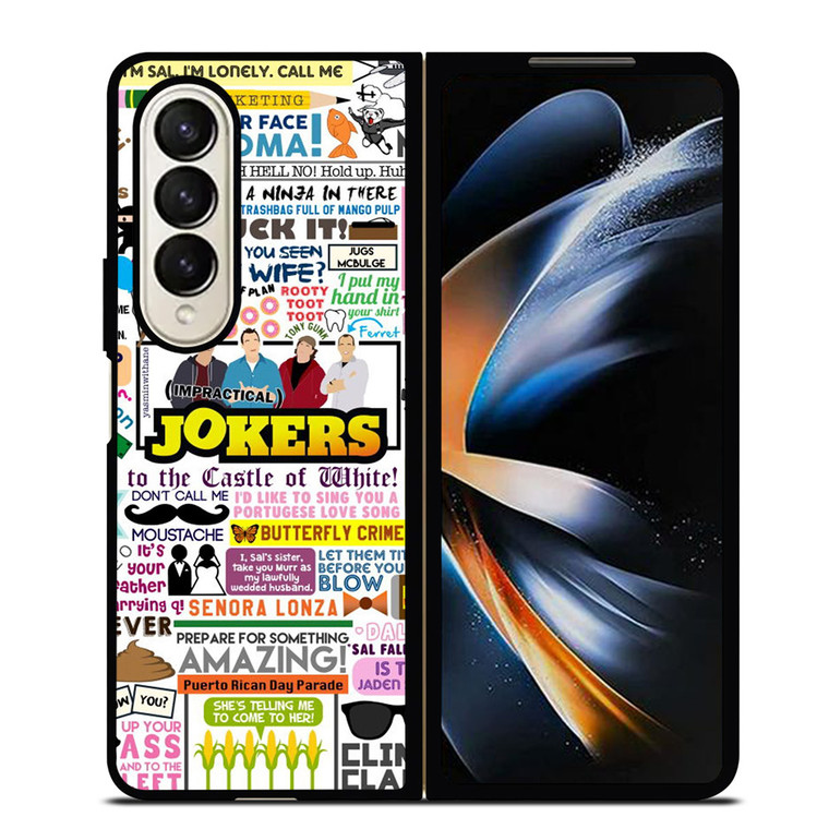 IMPRACTICAL JOKERS QUOTES Samsung Galaxy Z Fold 4 Case Cover