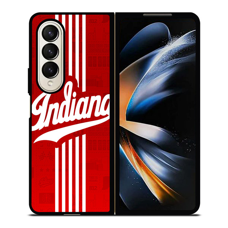 INDIANA HOOSIERS LOGO Samsung Galaxy Z Fold 4 Case Cover