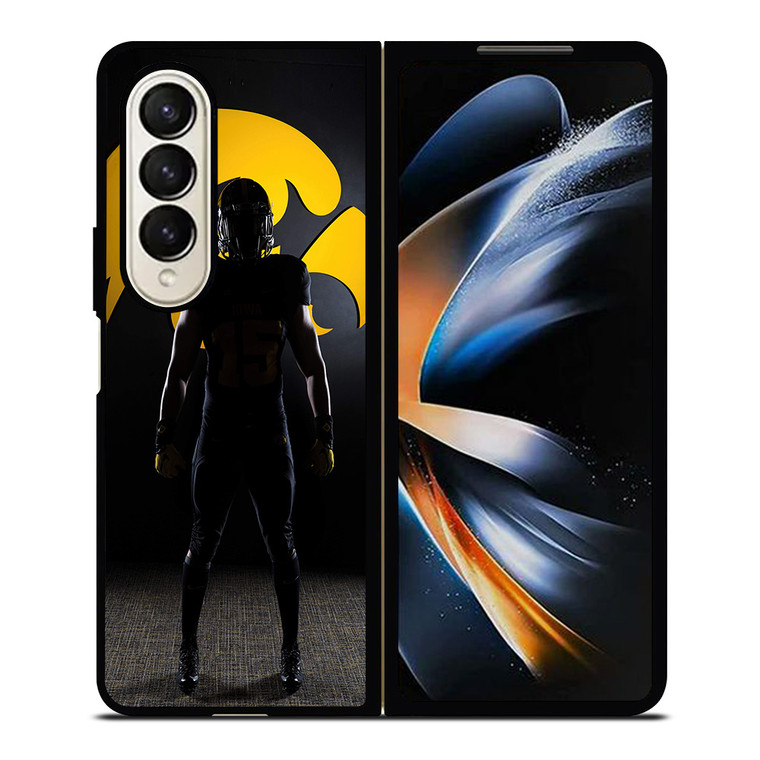 IOWA HAWKEYES COLLEGE Samsung Galaxy Z Fold 4 Case Cover