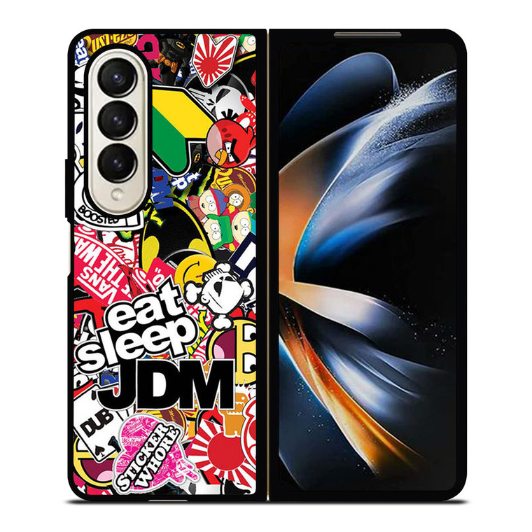 JDM STICKER BOMB Samsung Galaxy Z Fold 4 Case Cover