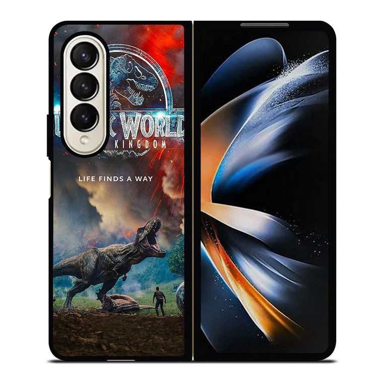 JURASSIC WORLD FALLEN KINGDOM Samsung Galaxy Z Fold 4 Case Cover JURASSIC WORLD FALLEN KINGDOM Samsung Galaxy Z Fold 4 Case Cover
