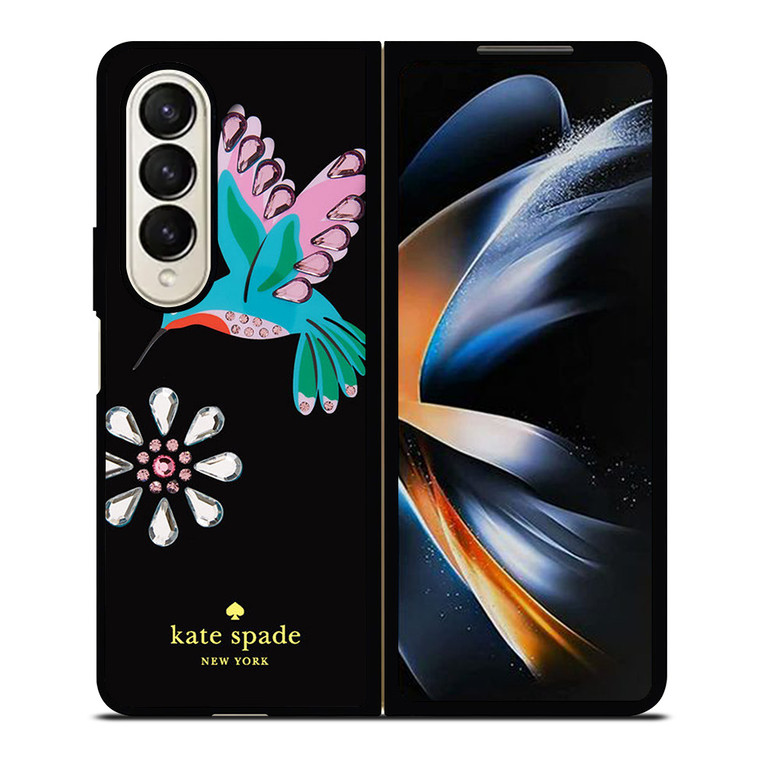 KATE SPADE FLOWER BIRD Samsung Galaxy Z Fold 4 Case Cover
