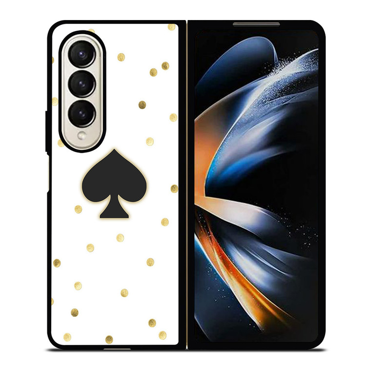 KATE SPADE NEW YORK LOGO GOLD Samsung Galaxy Z Fold 4 Case Cover