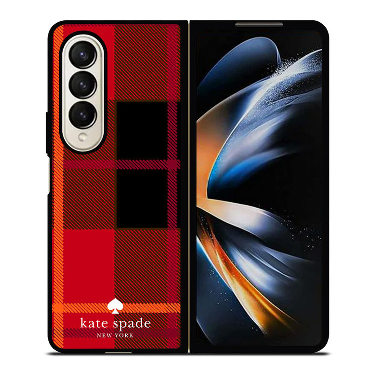 KATE SPADE NEW YORK RED Samsung Galaxy Z Fold 4 Case Cover