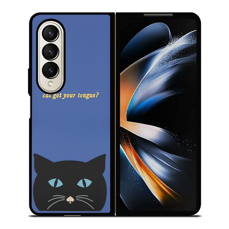 KATE SPADE RESIN CAT Samsung Galaxy Z Fold 4 Case Cover