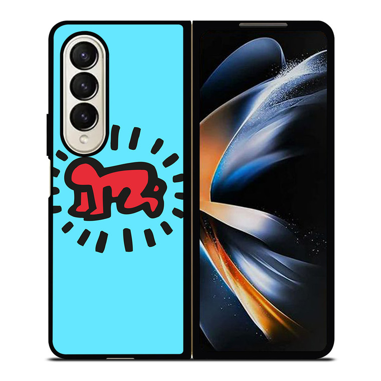 KEITH HARING 2 Samsung Galaxy Z Fold 4 Case Cover
