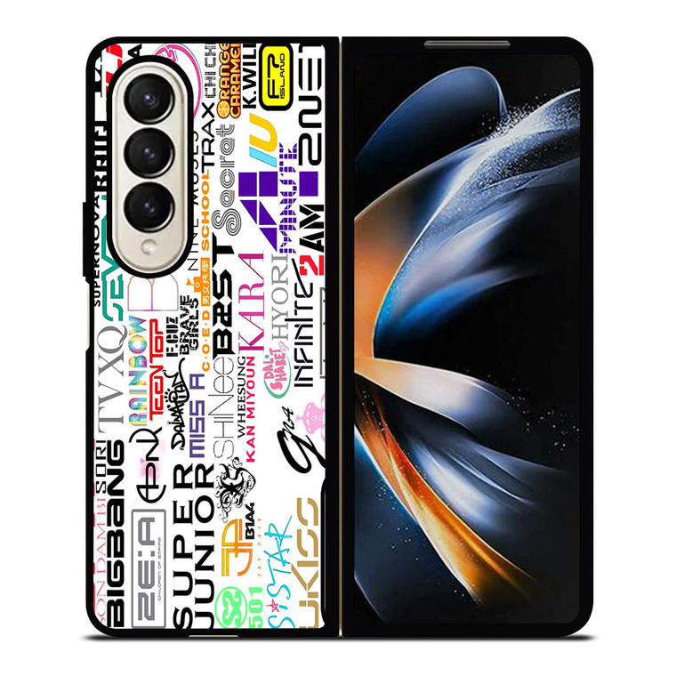 KPOP ALL BAND Samsung Galaxy Z Fold 4 Case Cover