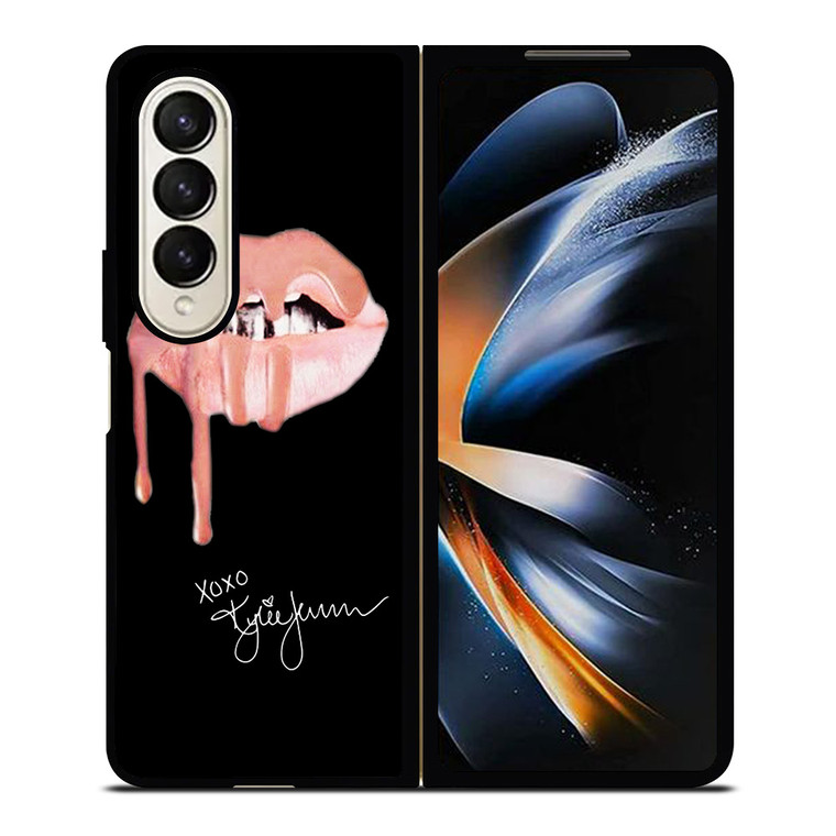 KYLIE JENNER LIPS XOXO Samsung Galaxy Z Fold 4 Case Cover