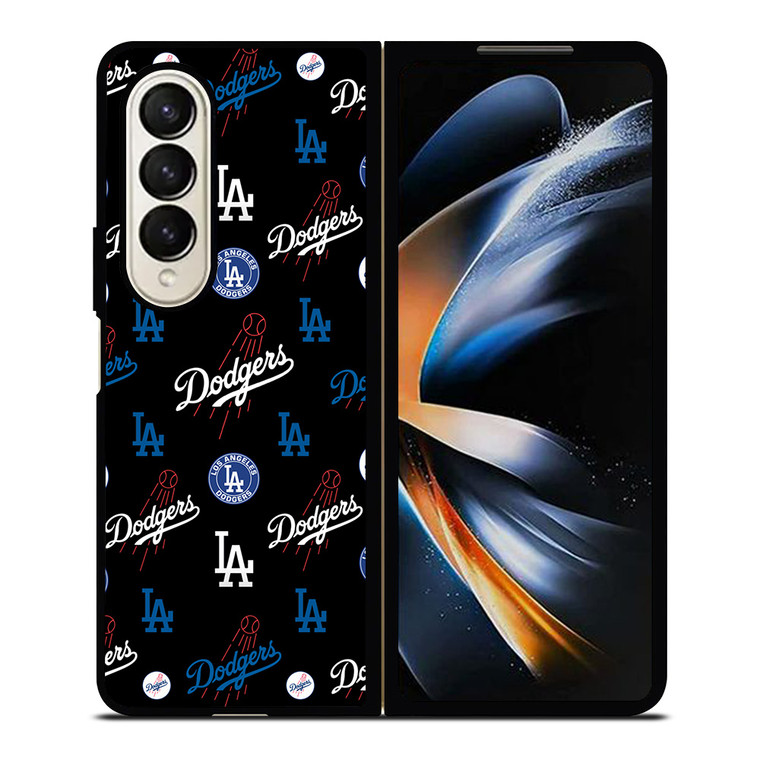 LA LOS ANGELES DODGERS COLLAGE Samsung Galaxy Z Fold 4 Case Cover