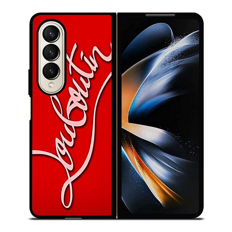 LOUBOUTIN SYMBOL Samsung Galaxy Z Fold 4 Case Cover LOUBOUTIN SYMBOL Samsung Galaxy Z Fold 4 Case Cover