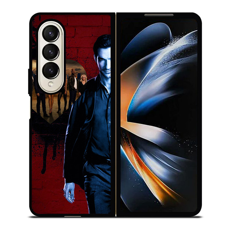 LUCIFER LOVE Samsung Galaxy Z Fold 4 Case Cover LUCIFER LOVE Samsung Galaxy Z Fold 4 Case Cover