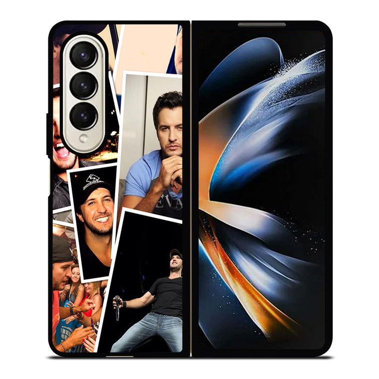 LUKE BRYAN COLLAGE Samsung Galaxy Z Fold 4 Case Cover