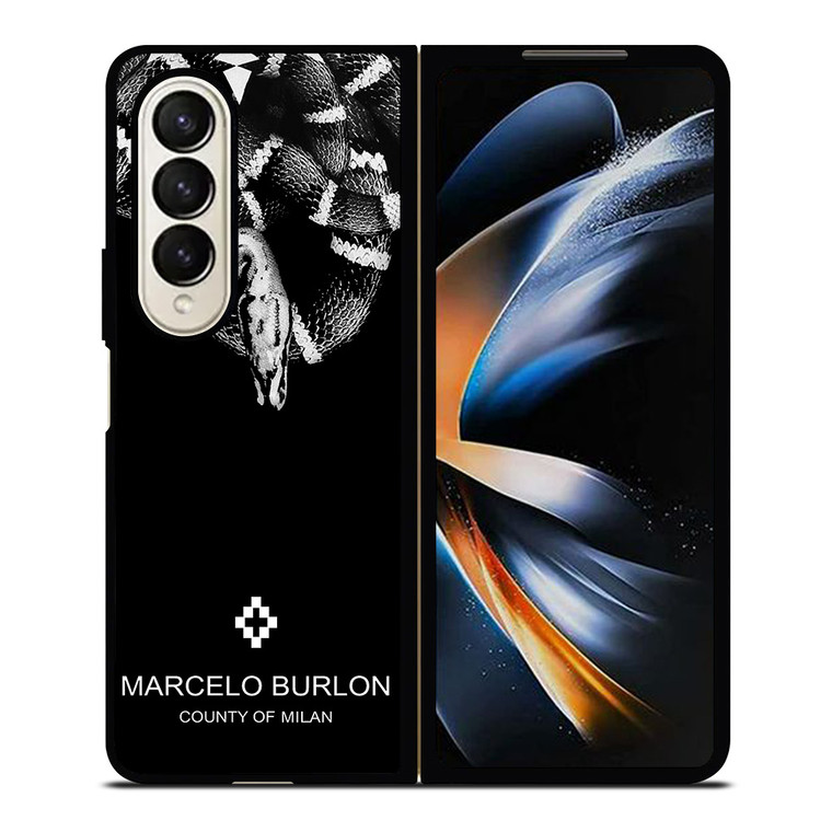 MARCELO BURLON SNAKE 2 Samsung Galaxy Z Fold 4 Case Cover