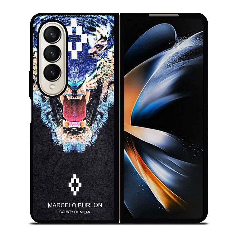 MARCELO BURLON TIGER Samsung Galaxy Z Fold 4 Case Cover
