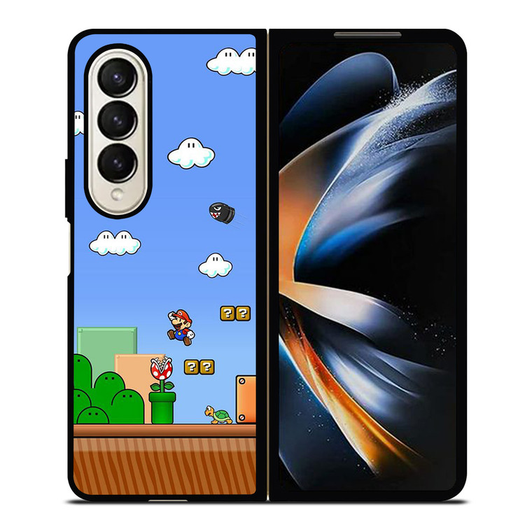 MARIO BROSS GAME NINTENDO Samsung Galaxy Z Fold 4 Case Cover