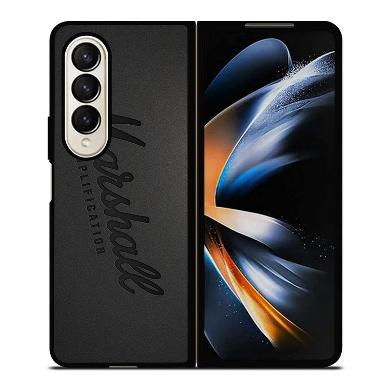 MARSHALL AMPLIFICATION LOGO Samsung Galaxy Z Fold 4 Case Cover
