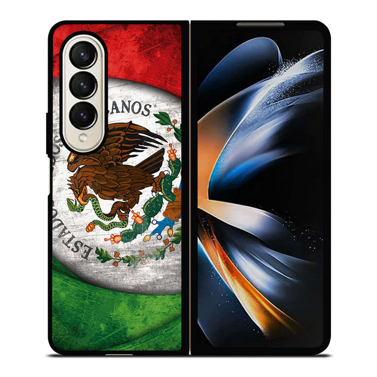 MEXICO FLAG MEXICANOS Samsung Galaxy Z Fold 4 Case Cover