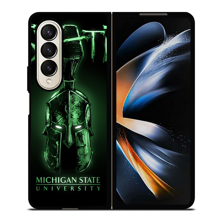 MICHIGAN STATE UNIVERSITY LOGO Samsung Galaxy Z Fold 4 Case Cover