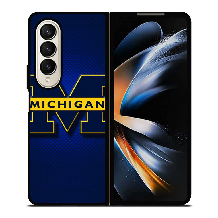 MICHIGAN WOLVERINE SYMBOL LOGO Samsung Galaxy Z Fold 4 Case Cover