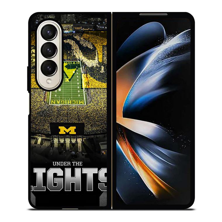 MICHIGAN WOLVERINES STADIUM Samsung Galaxy Z Fold 4 Case Cover