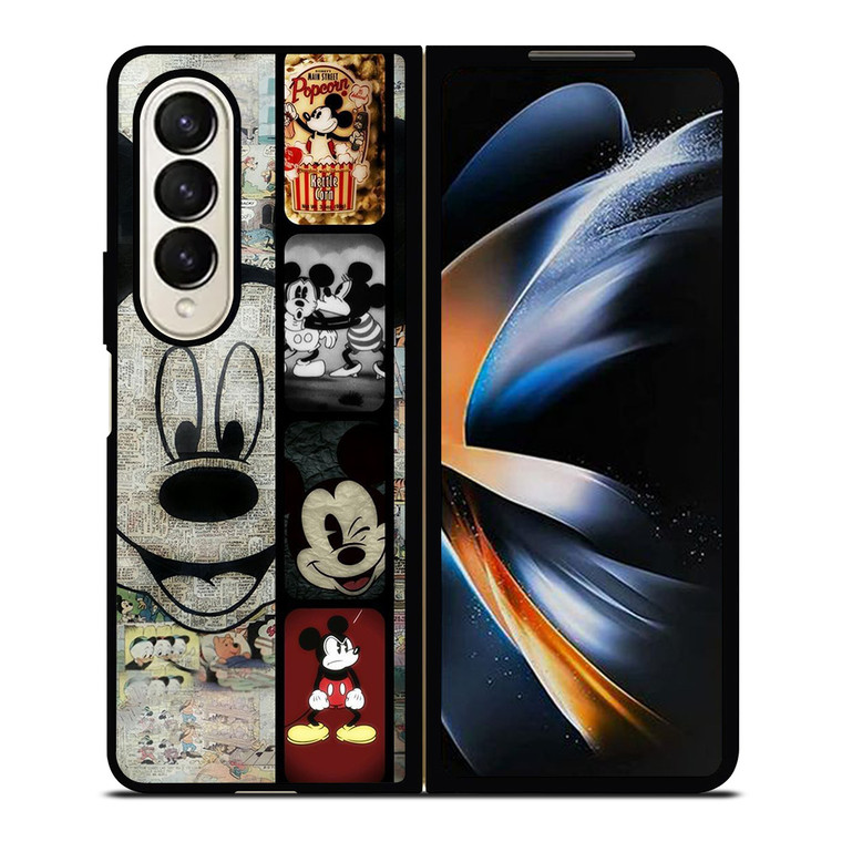 MICKEY MOUSE PAPER Samsung Galaxy Z Fold 4 Case Cover
