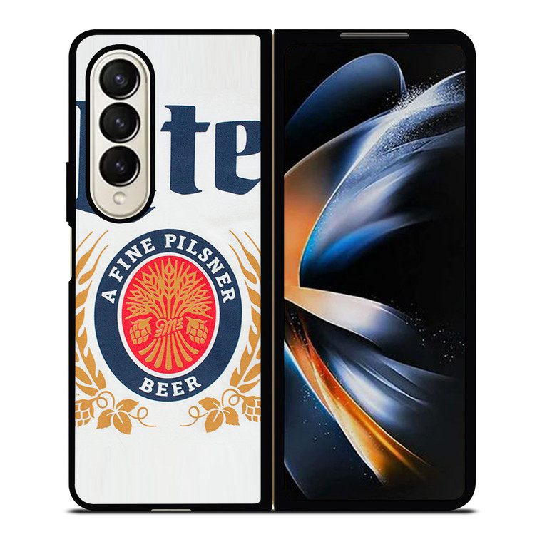 MILLER LITE BEER CAN 2 Samsung Galaxy Z Fold 4 Case Cover