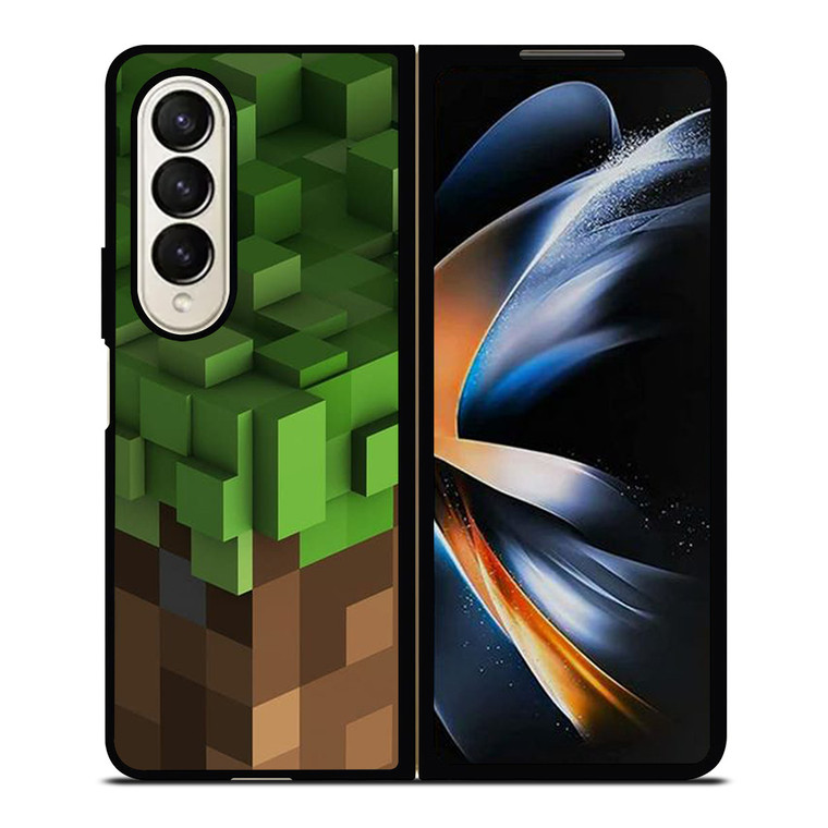 MINECRAFT GAME PATTERN Samsung Galaxy Z Fold 4 Case Cover