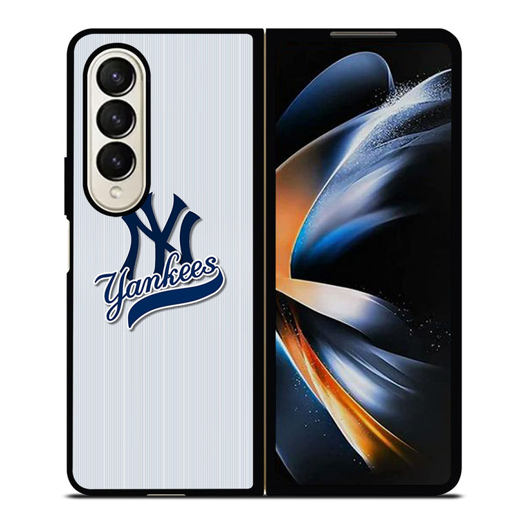 MLB NEW YORK YANKEES LOGO Samsung Galaxy Z Fold 4 Case Cover