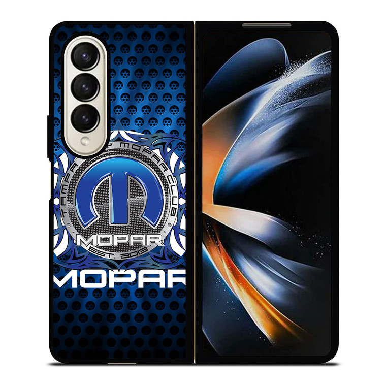 MOPAR METAL LOGO 1 Samsung Galaxy Z Fold 4 Case Cover MOPAR METAL LOGO 1 Samsung Galaxy Z Fold 4 Case Cover