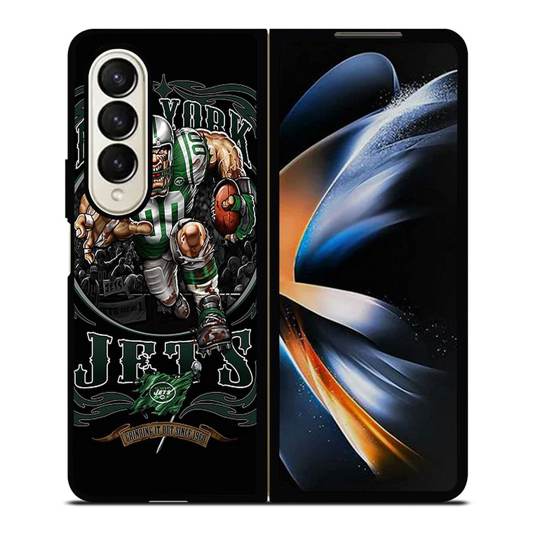 NEW YORK JETS GRINDING OUT SINCE 1960 Samsung Galaxy Z Fold 4 Case Cover