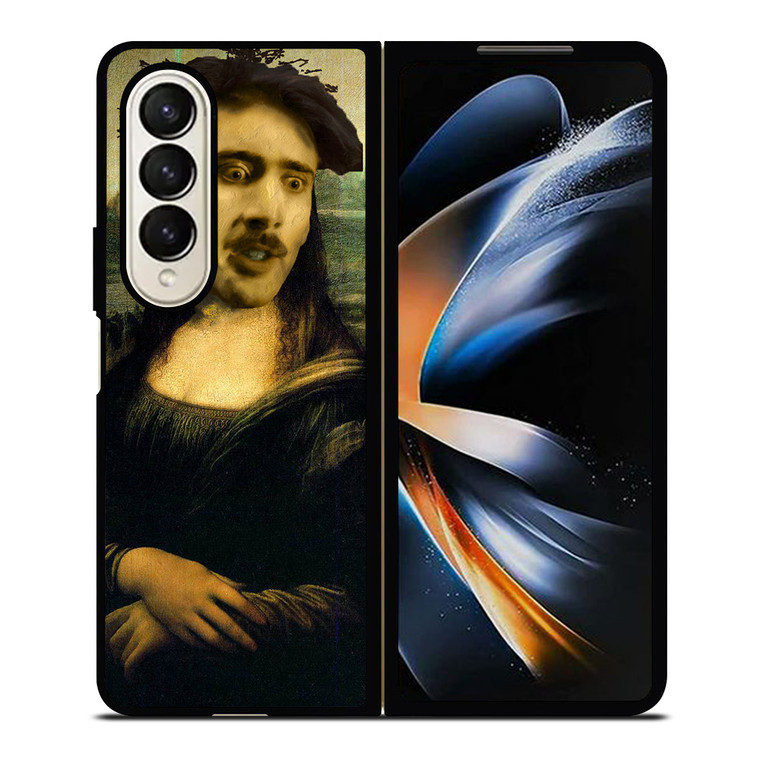 NICOLAS CAGE MONALISA 1 Samsung Galaxy Z Fold 4 Case Cover