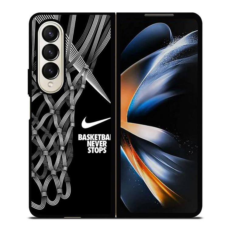 NIKE BASKETBALL NEVER STOPS ART Samsung Galaxy Z Fold 4 Case Cover NIKE BASKETBALL NEVER STOPS ART Samsung Galaxy Z Fold 4 Case Cover