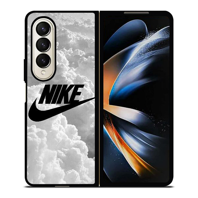 NIKE LOGO CLOUD Samsung Galaxy Z Fold 4 Case Cover NIKE LOGO CLOUD Samsung Galaxy Z Fold 4 Case Cover